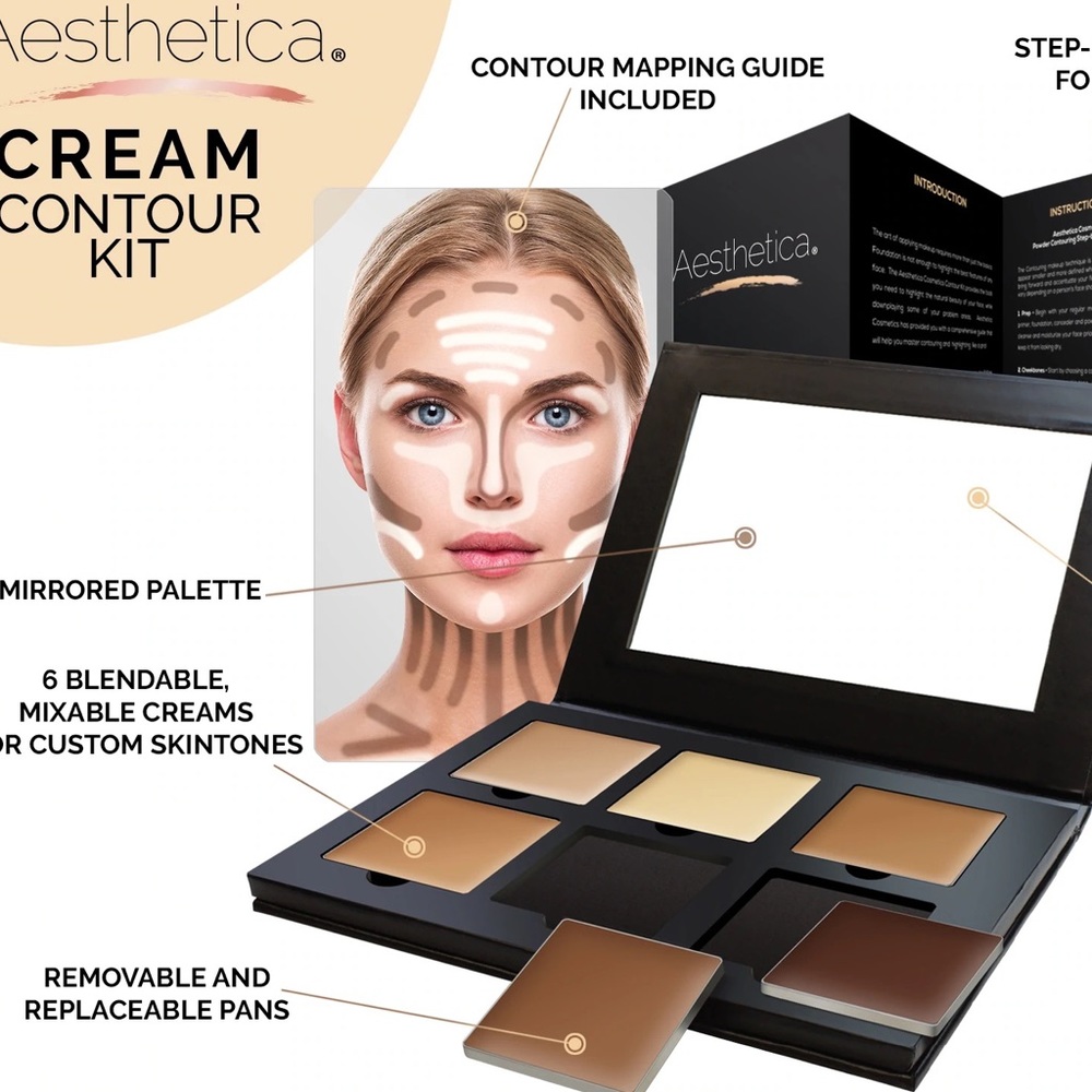 5/$38 AESTHETICA CREAM CONTOUR KIT